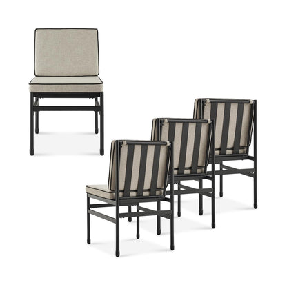 Mobilier de jardin Mopio Odelia, ensemble de conversation sectionnel d'extérieur