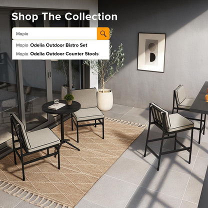 Mobilier de jardin Mopio Odelia, ensemble de conversation sectionnel d'extérieur