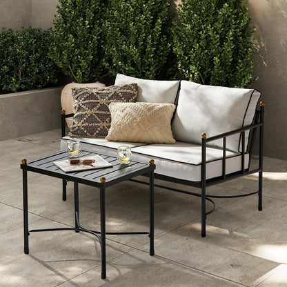 Mobilier de jardin Mopio Odelia, ensemble de conversation sectionnel d'extérieur