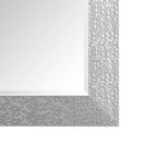 Miroir vertical pleine longueur à motif mosaïque haut de gamme - Miroir d'habillage complet sur pied, incliné ou autoportant