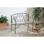 Banc deux places en mosaïque de sable Islington - 22,8 x 5,1 x 40,9