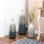 Vases en métal multicolores ombrés (lot de 3)