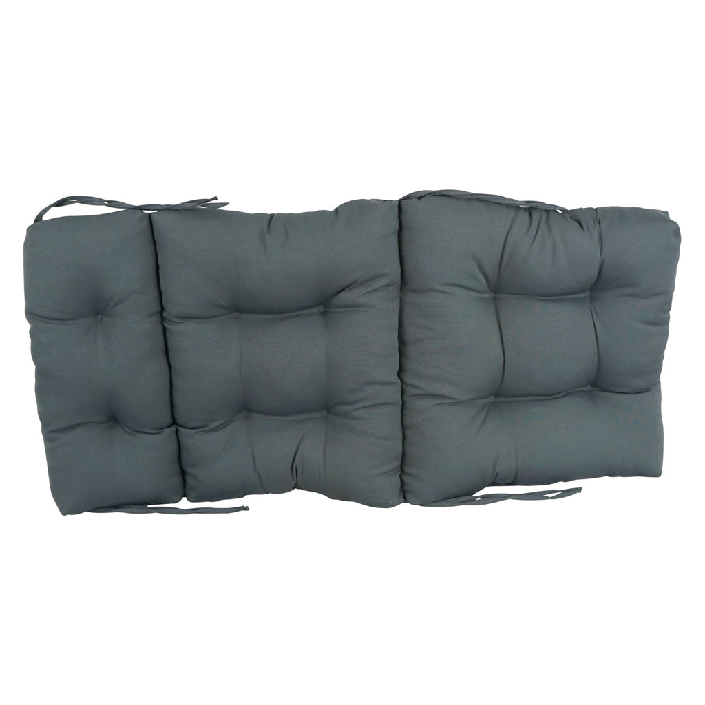 Coussin de siège/dossier en sergé touffeté multi-sections (plusieurs tailles)