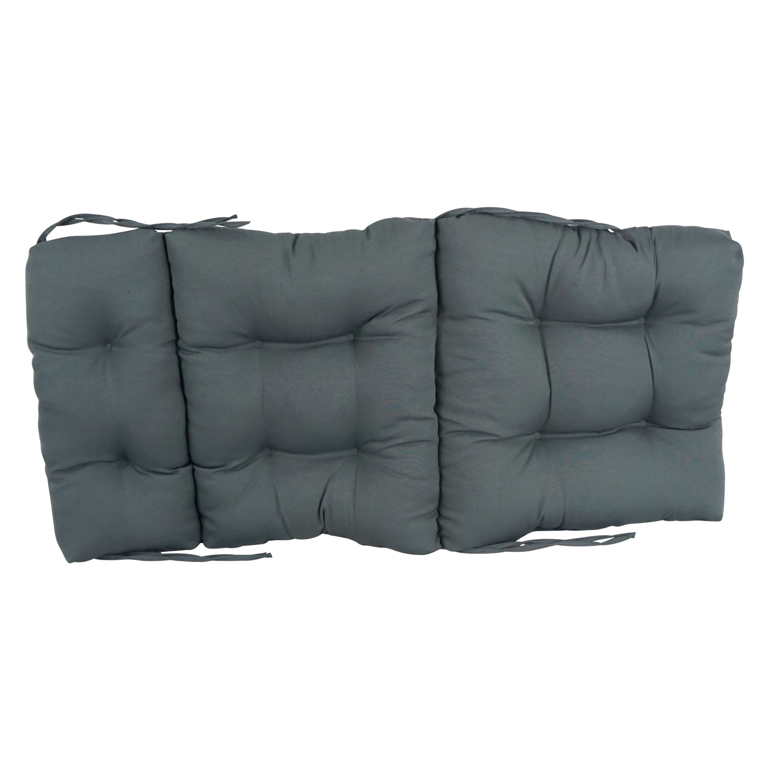 Coussin de siège/dossier en sergé touffeté multi-sections (plusieurs tailles)