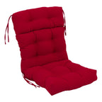 Coussin de siège/dossier en sergé touffeté multi-sections (plusieurs tailles)