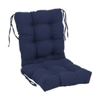 Coussin de siège/dossier en sergé touffeté multi-sections (plusieurs tailles)
