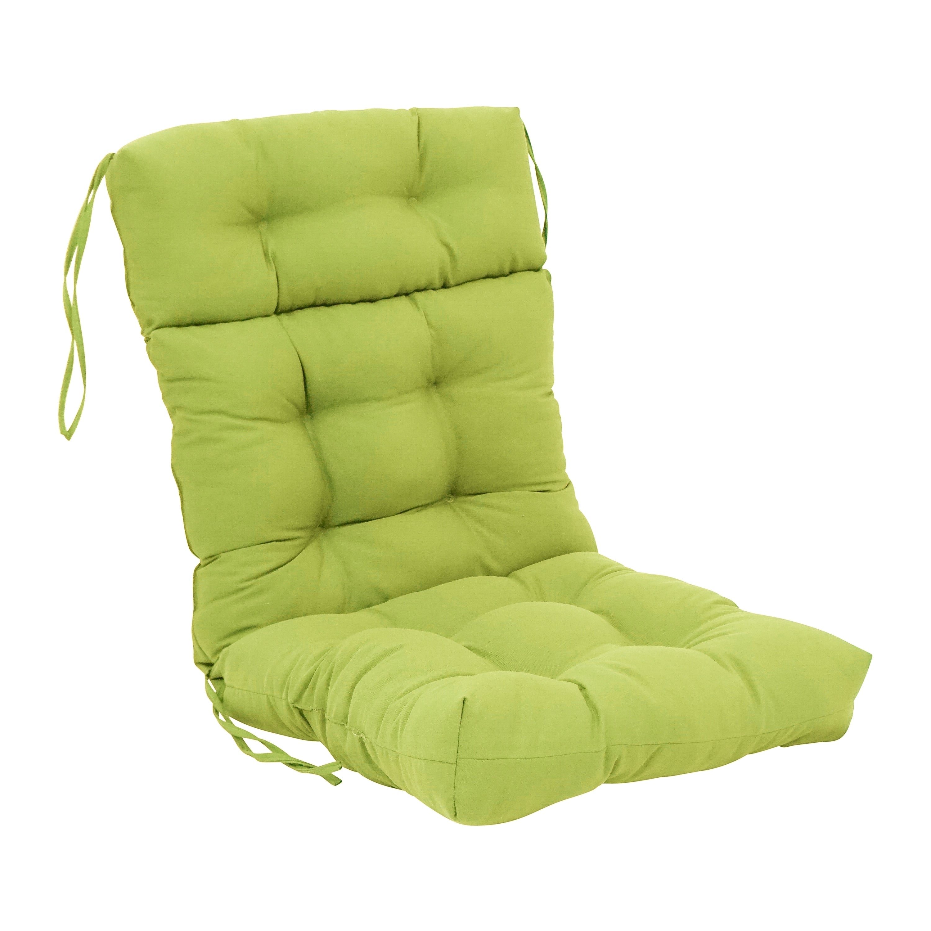 Coussin de siège/dossier en sergé touffeté multi-sections (plusieurs tailles)