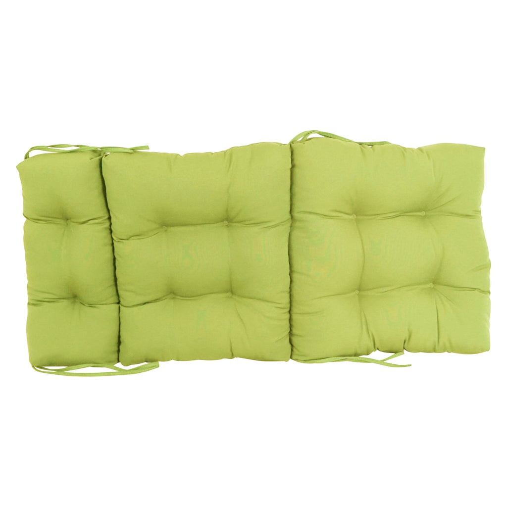 Coussin de siège/dossier en sergé touffeté multi-sections (plusieurs tailles)