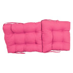 Coussin de siège/dossier en sergé touffeté multi-sections (plusieurs tailles)