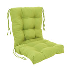 Coussin de siège/dossier en sergé touffeté multi-sections (plusieurs tailles)