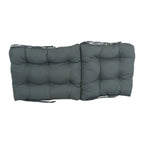 Coussin de siège/dossier en sergé touffeté multi-sections (plusieurs tailles)