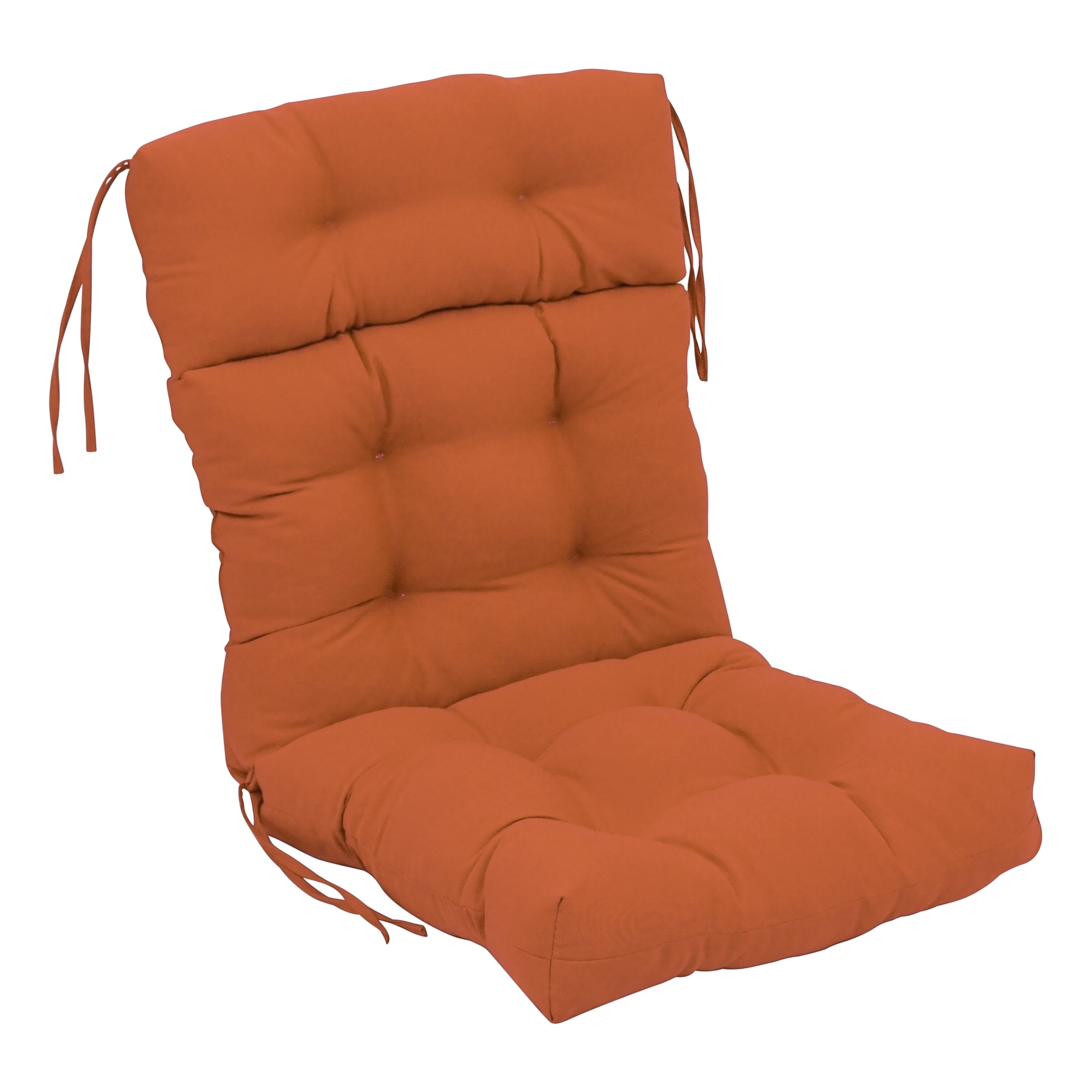 Coussin de siège/dossier en sergé touffeté multi-sections (plusieurs tailles)