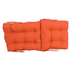 Coussin de siège/dossier en sergé touffeté multi-sections (plusieurs tailles)