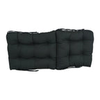 Coussin de siège/dossier en sergé touffeté multi-sections (plusieurs tailles)