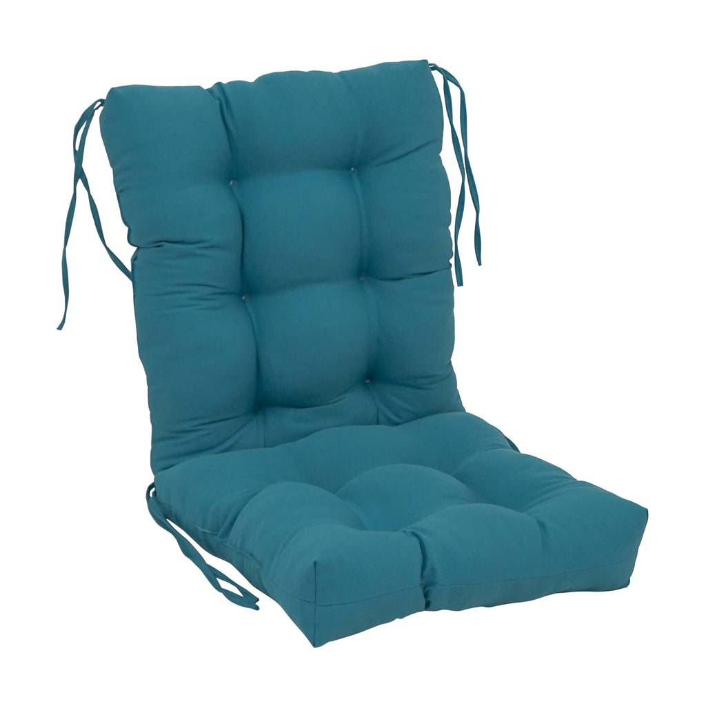 Coussin de siège/dossier en sergé touffeté multi-sections (plusieurs tailles)