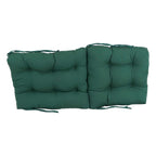 Coussin de siège/dossier en sergé touffeté multi-sections (plusieurs tailles)