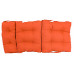 Coussin de siège/dossier en sergé touffeté multi-sections (plusieurs tailles)