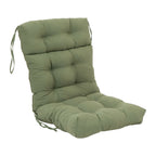 Coussin de siège/dossier en sergé touffeté multi-sections (plusieurs tailles)