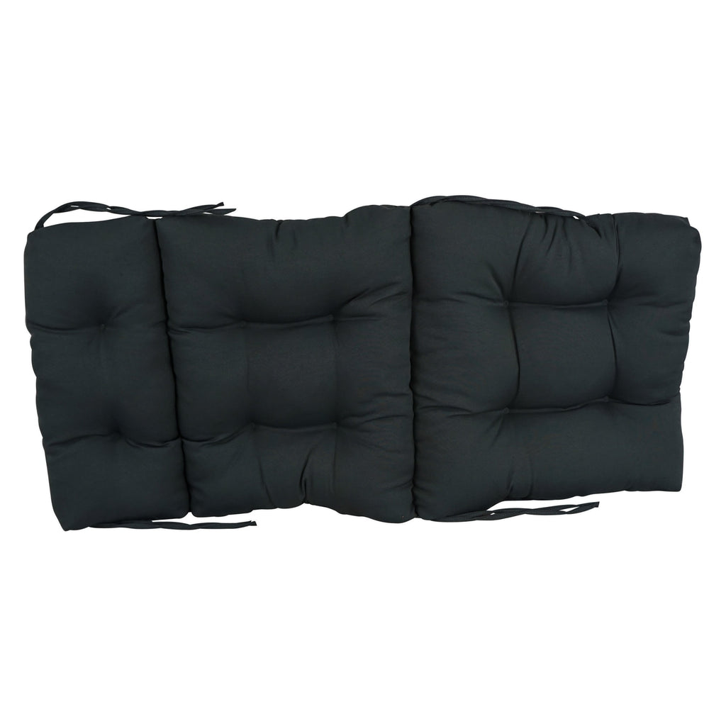 Coussin de siège/dossier en sergé touffeté multi-sections (plusieurs tailles)