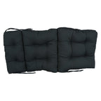 Coussin de siège/dossier en sergé touffeté multi-sections (plusieurs tailles)