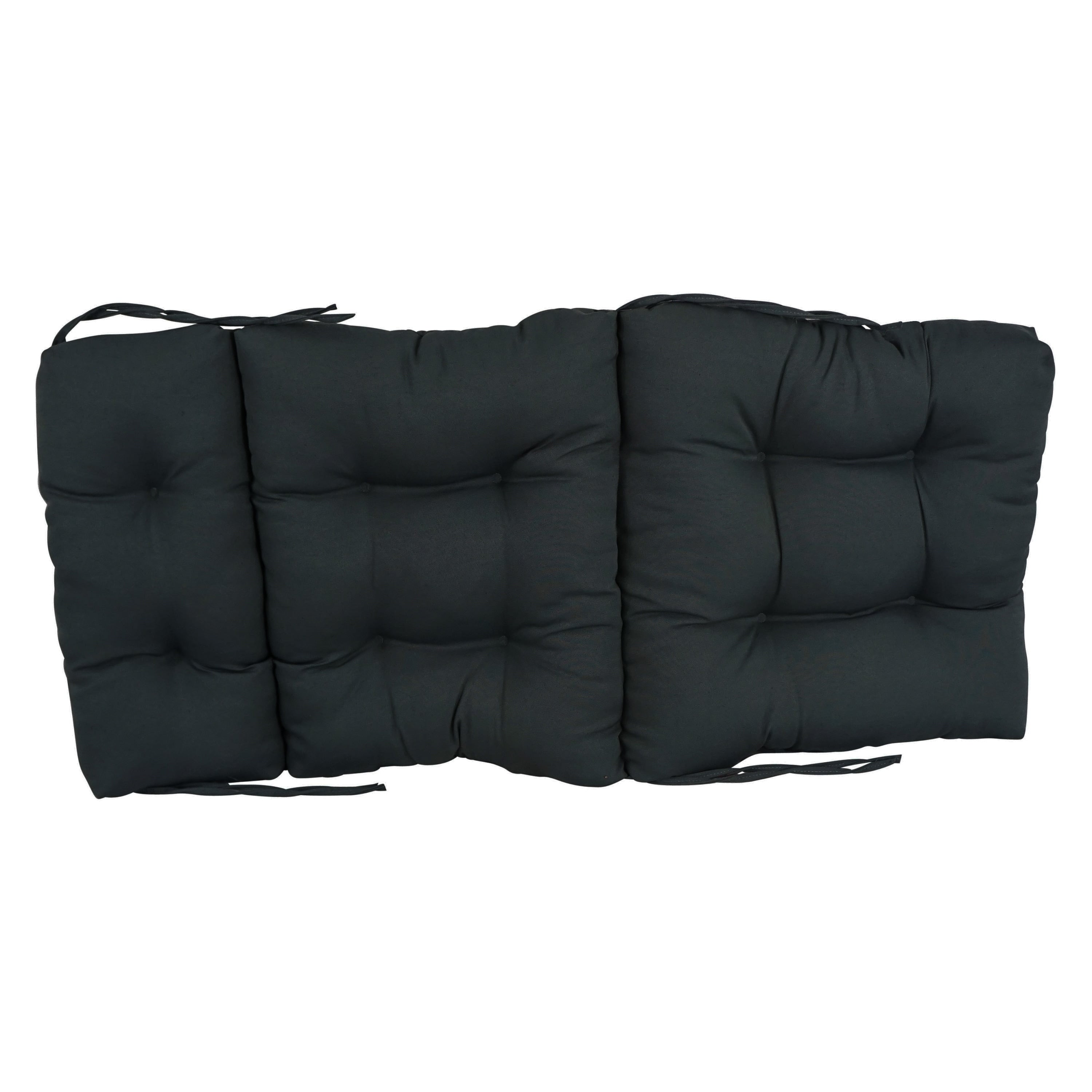 Coussin de siège/dossier en sergé touffeté multi-sections (plusieurs tailles)