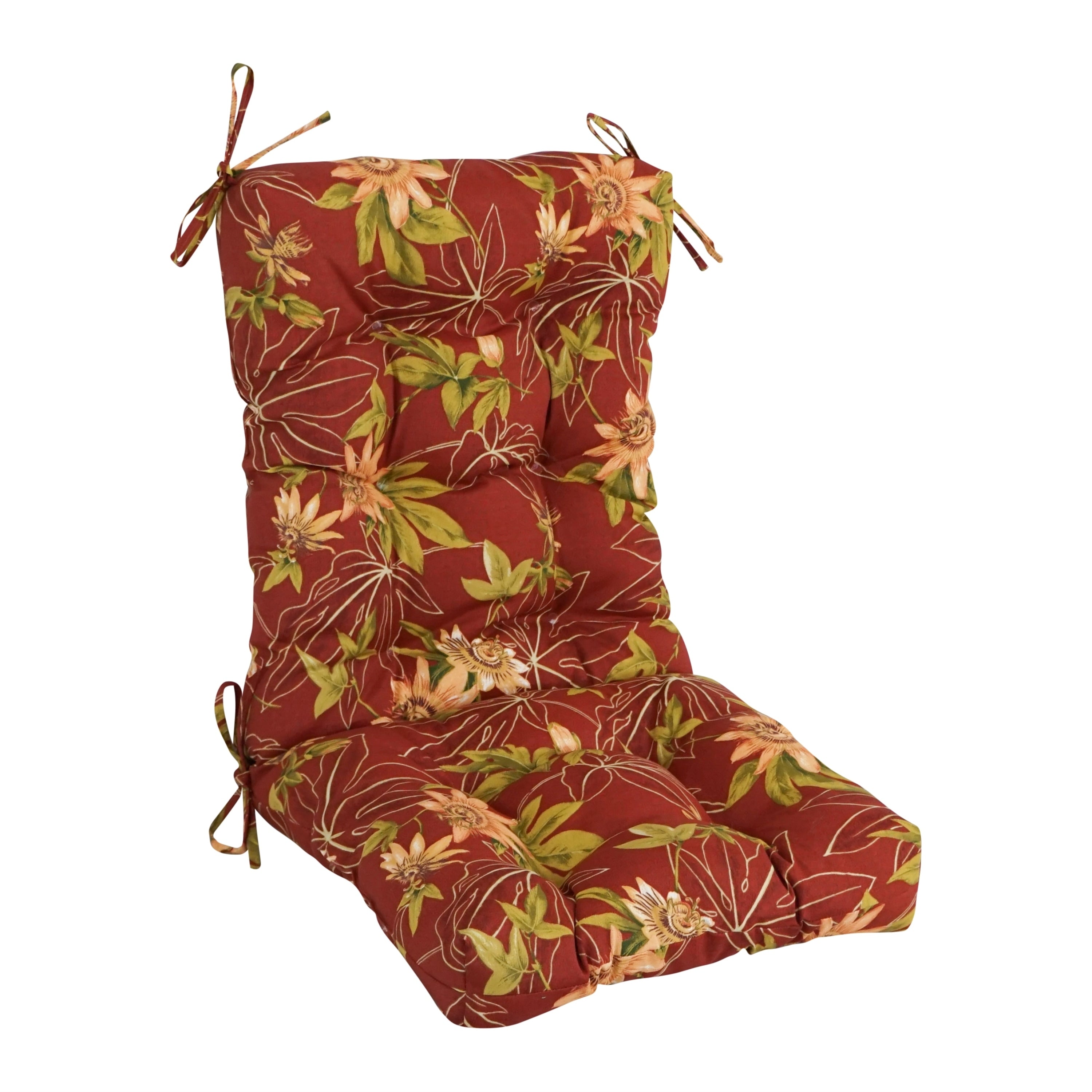 Coussin de siège/dossier d'extérieur capitonné multi-sections (plusieurs tailles)