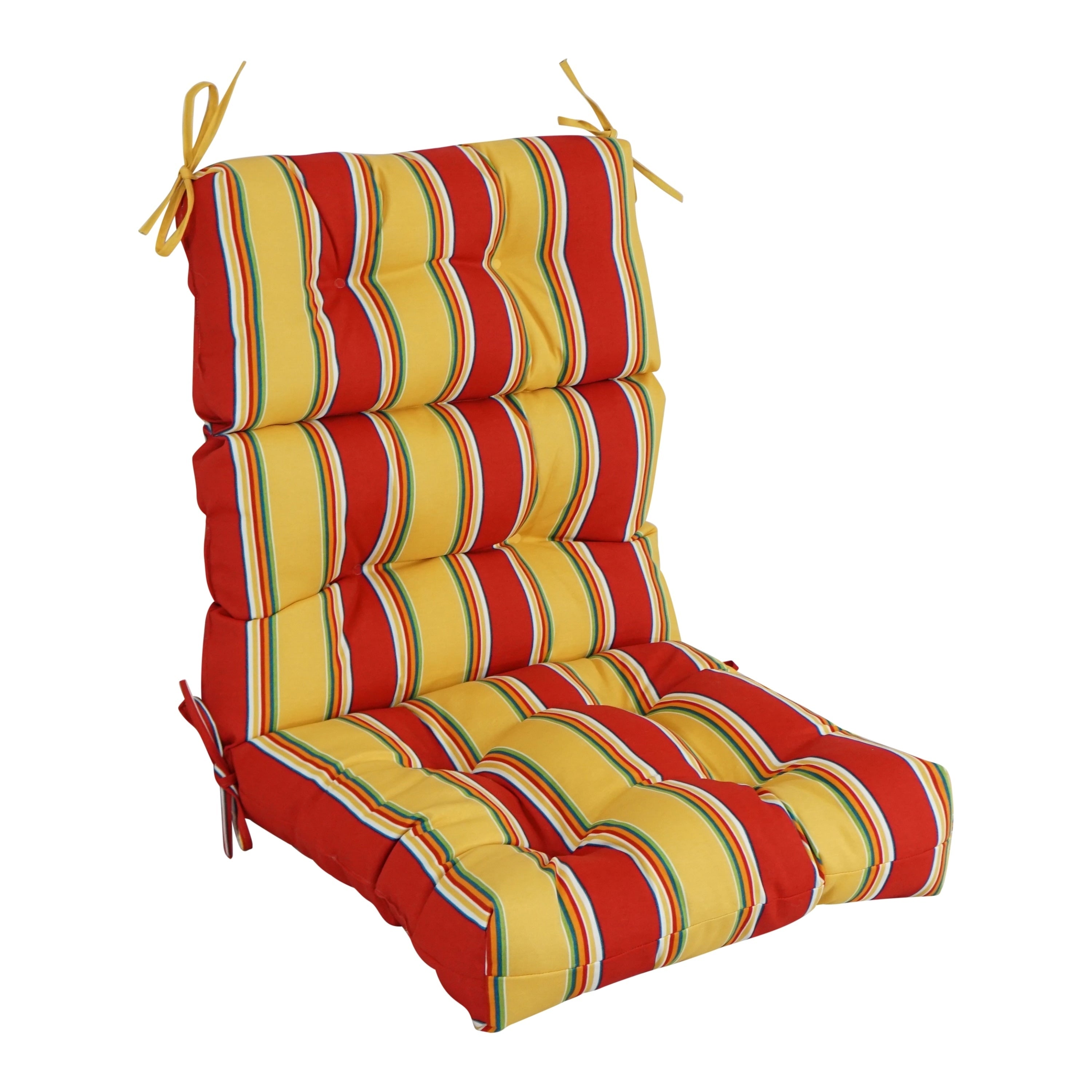 Coussin de siège/dossier d'extérieur capitonné multi-sections (plusieurs tailles)