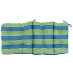Multi-section Tufted Outdoor Seat/Back Chair Cushion (Multiple Sizes)