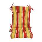 Multi-section Tufted Outdoor Seat/Back Chair Cushion (Multiple Sizes)