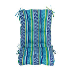 Multi-section Tufted Outdoor Seat/Back Chair Cushion (Multiple Sizes)