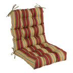 Multi-section Tufted Outdoor Seat/Back Chair Cushion (Multiple Sizes)