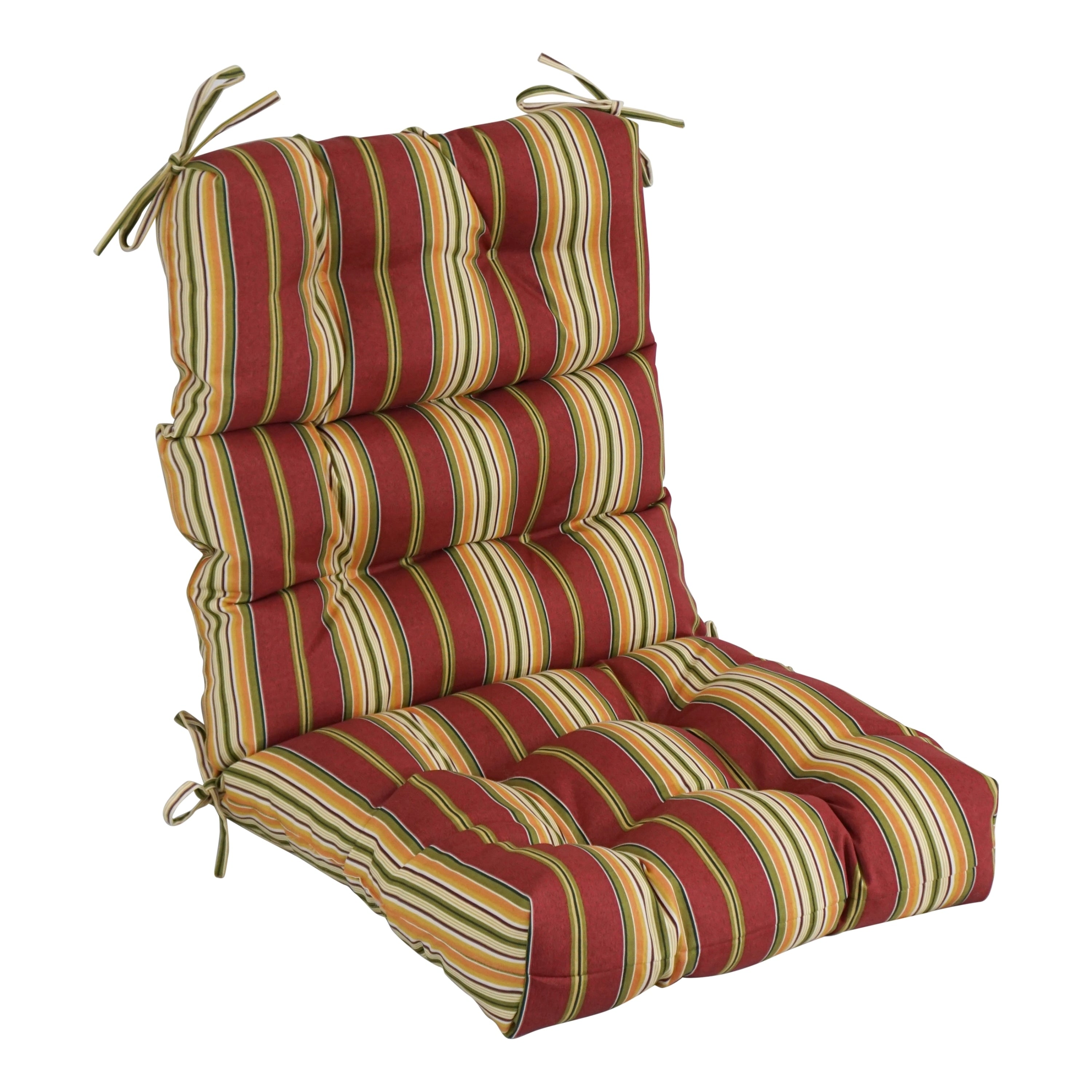 Coussin de siège/dossier d'extérieur capitonné multi-sections (plusieurs tailles)