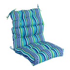 Multi-section Tufted Outdoor Seat/Back Chair Cushion (Multiple Sizes)