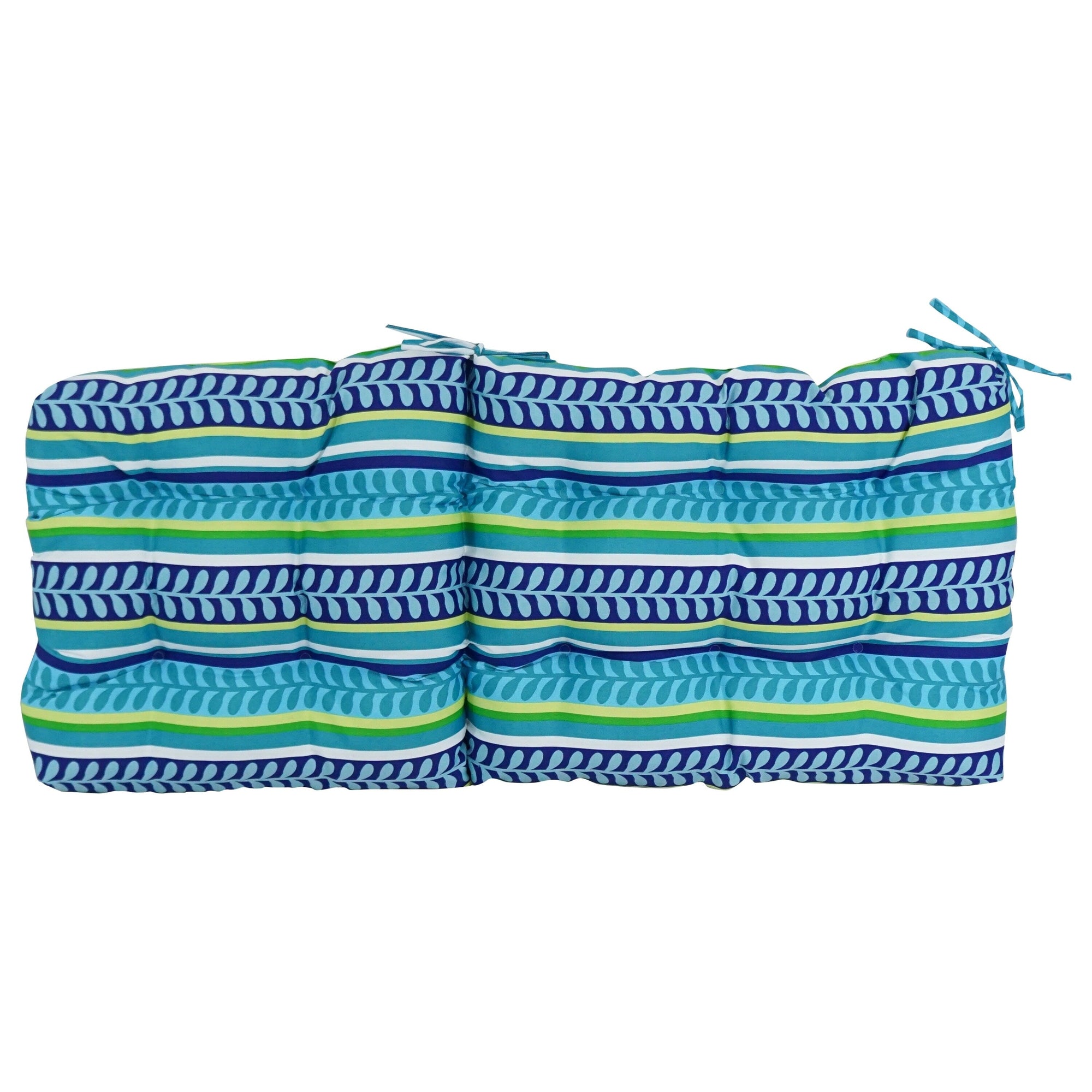 Multi-section Tufted Outdoor Seat/Back Chair Cushion (Multiple Sizes)