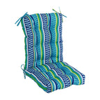 Multi-section Tufted Outdoor Seat/Back Chair Cushion (Multiple Sizes)