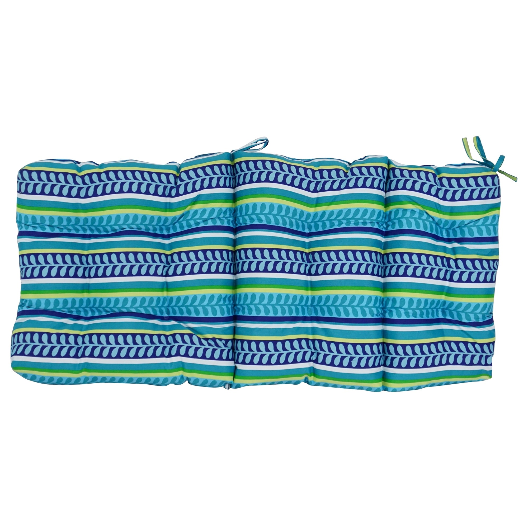 Multi-section Tufted Outdoor Seat/Back Chair Cushion (Multiple Sizes)