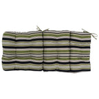 Multi-section Tufted Outdoor Seat/Back Chair Cushion (Multiple Sizes)