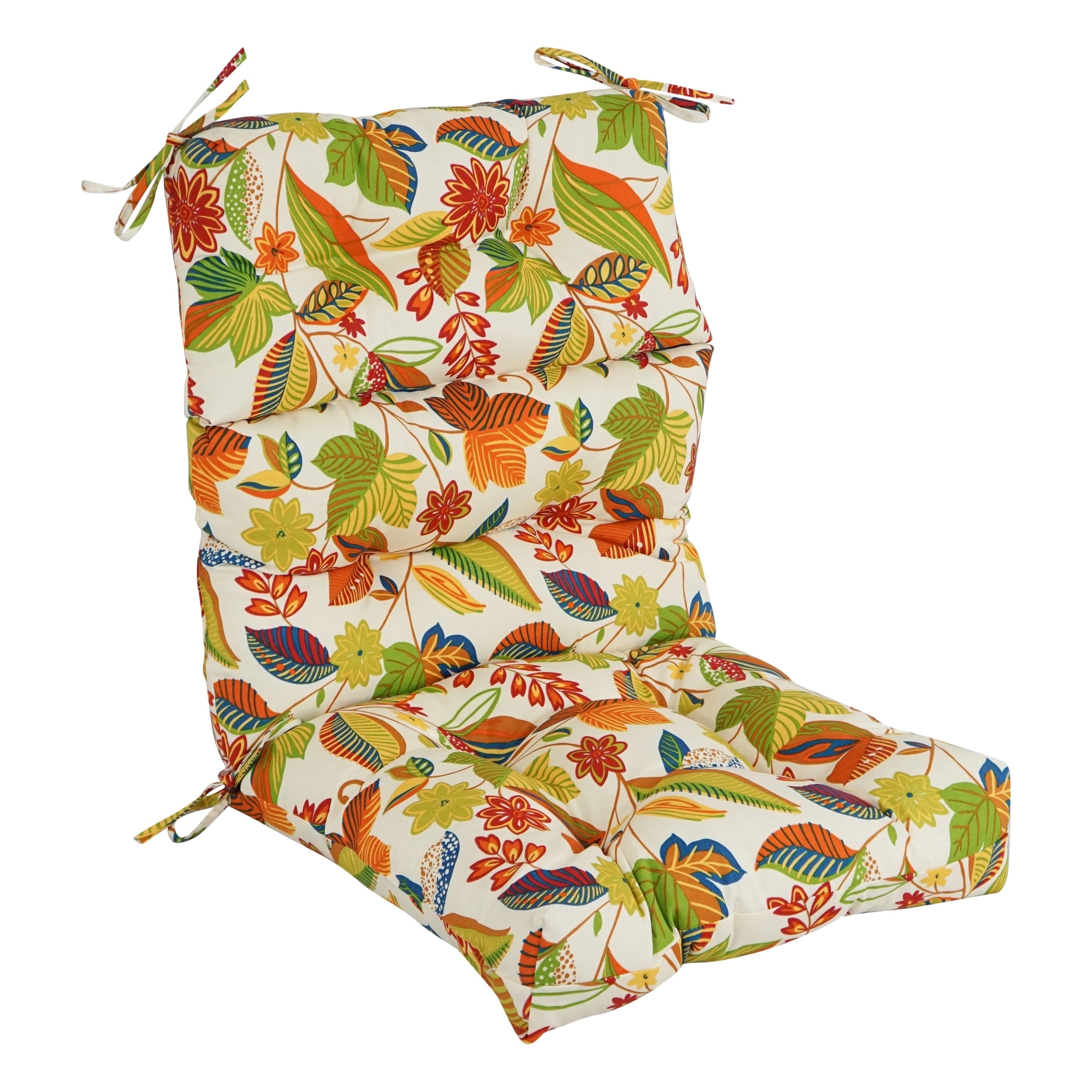 Coussin de siège/dossier d'extérieur capitonné multi-sections (plusieurs tailles)