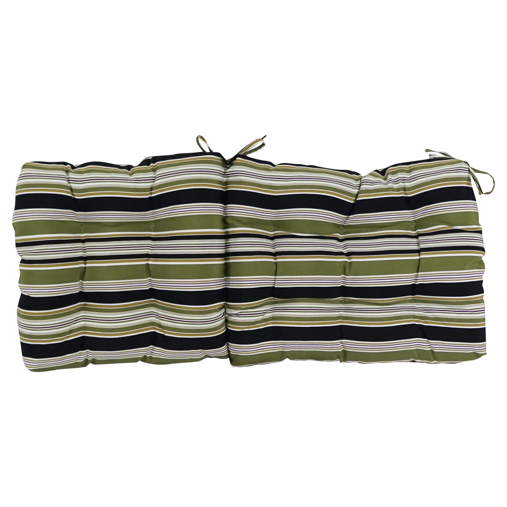 Multi-section Tufted Outdoor Seat/Back Chair Cushion (Multiple Sizes)