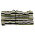 Multi-section Tufted Outdoor Seat/Back Chair Cushion (Multiple Sizes)