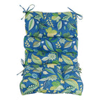 Multi-section Tufted Outdoor Seat/Back Chair Cushion (Multiple Sizes)