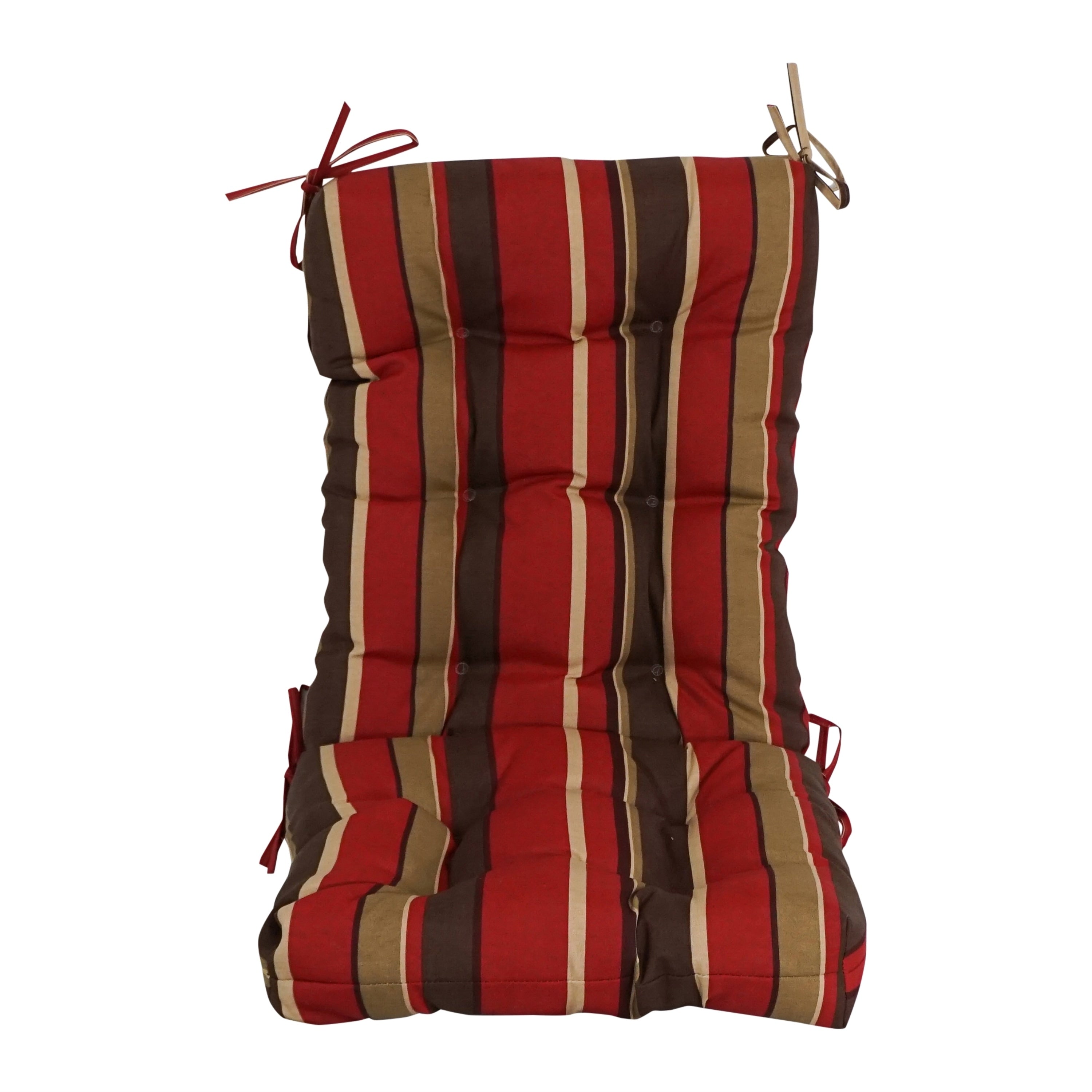 Coussin de siège/dossier d'extérieur capitonné multi-sections (plusieurs tailles)