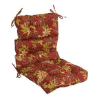 Multi-section Tufted Outdoor Seat/Back Chair Cushion (Multiple Sizes)