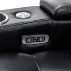 Fauteuil inclinable électrique multifonctionnel pivotant à 270° pour home cinéma