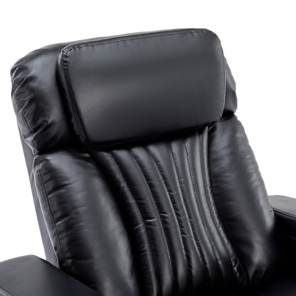 Fauteuil inclinable électrique multifonctionnel pivotant à 270° pour home cinéma