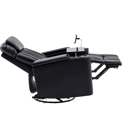 Fauteuil inclinable électrique multifonctionnel pivotant à 270° pour home cinéma