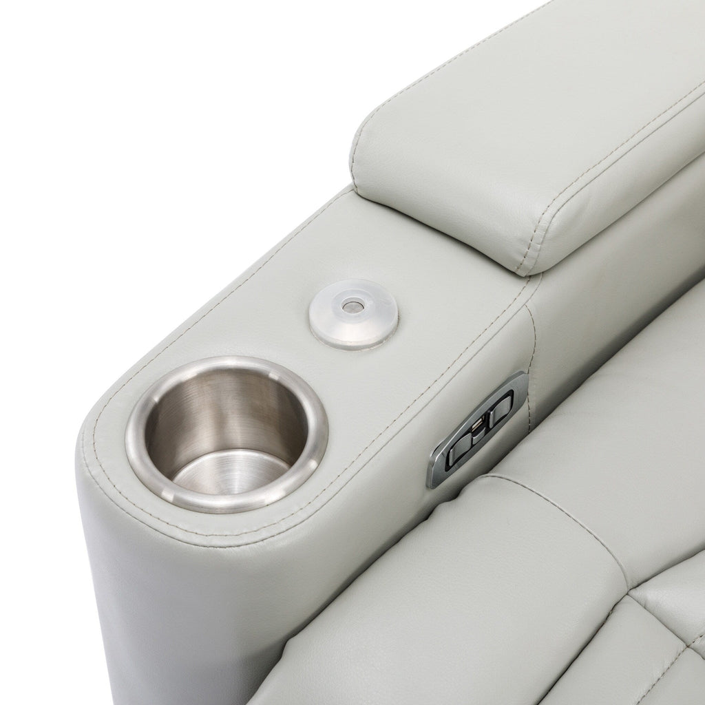 Fauteuil inclinable électrique multifonctionnel pivotant à 270° pour home cinéma