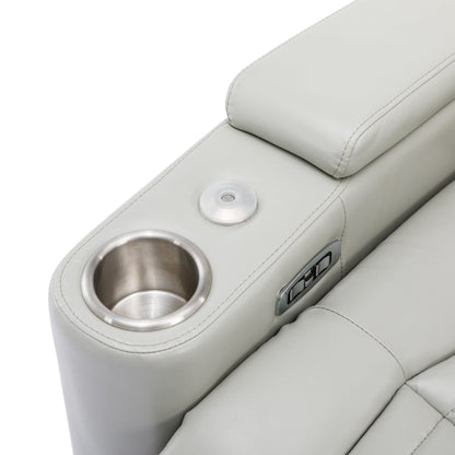 Fauteuil inclinable électrique multifonctionnel pivotant à 270° pour home cinéma