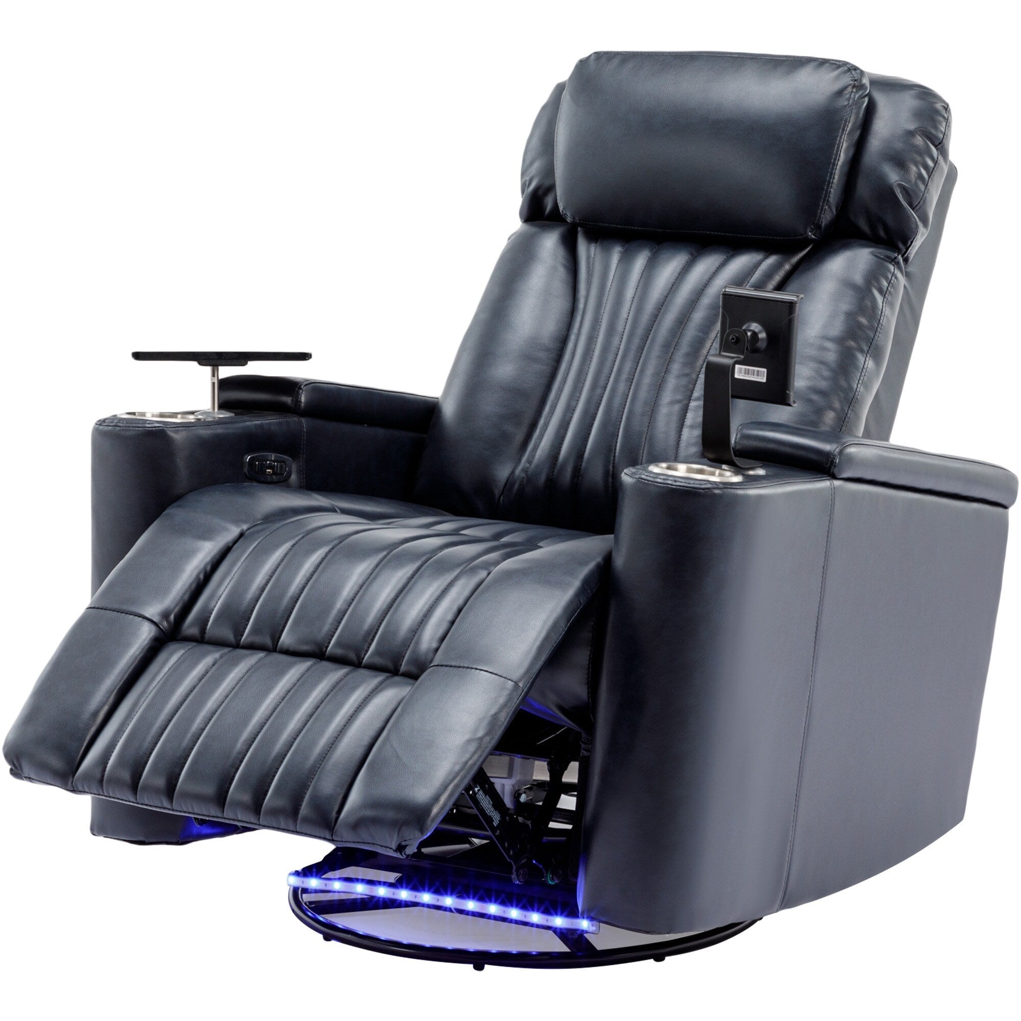 Fauteuil inclinable électrique multifonctionnel pivotant à 270° pour home cinéma