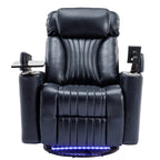 Fauteuil inclinable électrique multifonctionnel pivotant à 270° pour home cinéma